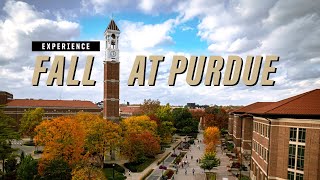 Experience the beauty of Purdue Universitys campus during fall [upl. by Lawry]