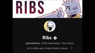 What happened to roblox youtuber Ribs [upl. by Nimoynib]