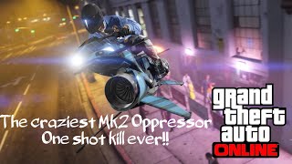 A GTA Online player on a Mk2 Oppressor gets a surprise [upl. by Katharyn]