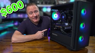 BEST Value 600 Gaming PC Build Guide for 2024  Ryzen 5 5600  6600XT [upl. by Rechaba]