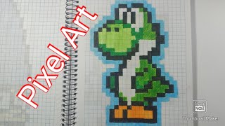 Caderno para PIXEL ART [upl. by Hailahk]