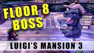 Luigis Mansion 3 Monster Movie boss  How to beat the Floor 8 boss [upl. by Ibocaj]