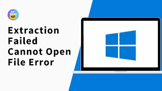 How to Fix Extraction Failed Cannot Output File Error [upl. by Light641]