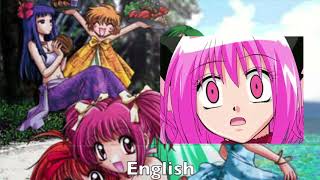 Tokyo Mew Mew Mew Mew Power Opening Multilanguage Comparison [upl. by Linnette]