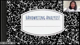 Forensic Handwriting Analysis [upl. by Brad566]