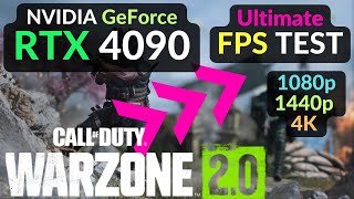 RTX 4090 CoD Warzone 20 ALL SETTINGS TESTED 1080p 1440p 4K [upl. by Lily505]