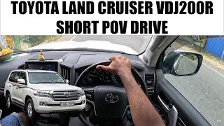 Toyota Land Cruiser VDJ200R Short POV Drive [upl. by Stan]