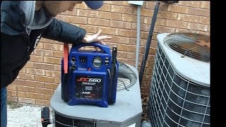 jnc660 booster repair  jumpstarter changing battery [upl. by Bail]