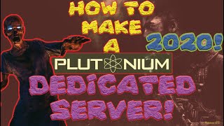 HOW TO MAKE A PLUTONIUM BO2 ZOMBIES  REG DEDICATED SERVER [upl. by Dusa880]