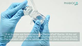 How to prepare a Franz Cell – using PermeaPad® Barrier [upl. by Lundt815]