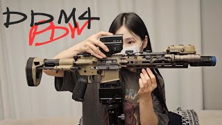 DDM4 PDW SETUP GBB 가스건 EMG×CYMA CGS [upl. by Llirpa362]