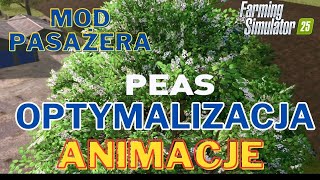 Optymalizacja animacje i mod pasażera w Farming Simulator 25 [upl. by Jarret]