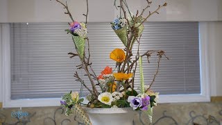 How to make a Victorian Tussie Mussie  Floristry Tutorial [upl. by Kliment168]