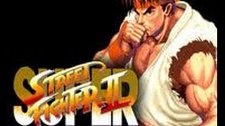 Super Street Fighter II  SEGA Mega Drive Ryu Playthrough [upl. by Gonta]