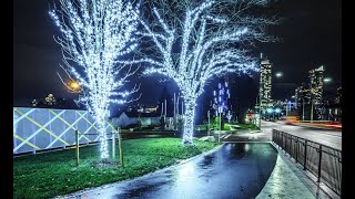 Christmas Lights Drive Thru  Bowmanville Canada [upl. by Linson]