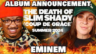 Eminem Album Announced  quotThe Death of Slim Shadyquot Trailer Reaction [upl. by Yelsek]