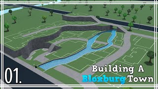 Bloxburg River Town  Layout 01 [upl. by Lewie525]