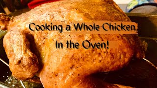 Easy Whole Chicken in the Oven [upl. by Eulau]