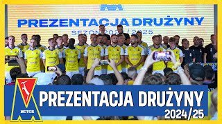 Oficjalna prezentacja drużyny Motoru Lublin przed startem sezonu 20242025 [upl. by Aerdnu510]