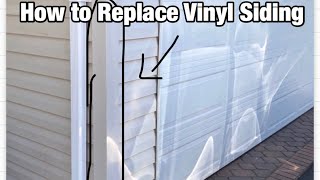 How to Replace Vinyl Siding Outside Corner [upl. by Boucher]