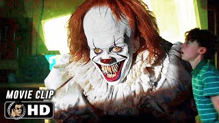 Pennywise Projector Scene  IT 2017 Horror Movie CLIP HD [upl. by Nhepets]