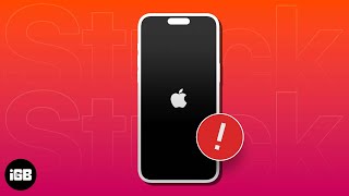 3 Ways  How To Fix iPhone Stuck on Apple Logo [upl. by Amsirp515]