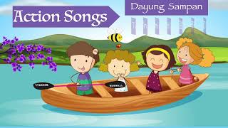 Action Song Dayung SampanTianMiMi Music and Movement Activity [upl. by Ahsenahs]