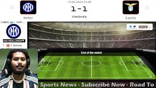 Inter Milan vs Lazio 11 Italian Serie A Football Match Highlights PLSN 487 [upl. by Alil]