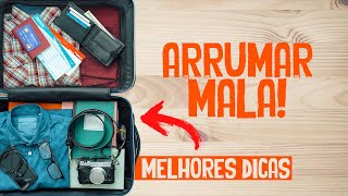 COMO ARRUMAR A MALA  MELHORES DICAS [upl. by Aicella]