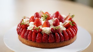 Strawberry Tart Entremet – Bruno Albouze [upl. by Thanh]