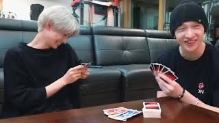 Play quotUnoquot With Felix and Chanbangchan felix straykids kpop idol funny trending [upl. by Pinto]