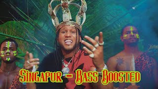 🎶El Alfa quotEl Jefequot  Singapur  Bass Boosted🎶 [upl. by Burty]