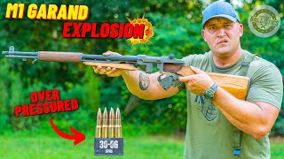 The M1 Garand Exploded  When Guns Go Boom EP  9 [upl. by Notaek]