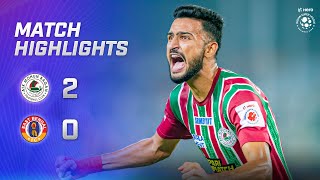 Highlights ATK Mohun Bagan 20 East Bengal FC  MW 4 Hero ISL 202223 [upl. by Noskcaj]