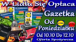 Lidl  Nowa Gazetka Promocyjna  Oszczędzaj z Lidlem Od Poniedziałku 10102022  W Lidlu Się Opłaca [upl. by Kelsey970]