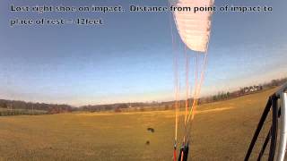 Paramotor Crash [upl. by Nema965]