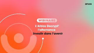 Investir pour lavenir  décrypter le recrutement en alternance [upl. by Vitkun]