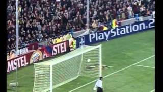 Barcelona 02 Real Madrid  200102 UEFA Champions League Semifinals [upl. by Iidnarb262]