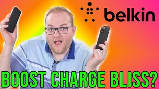 Belkin Magnetic Portable Wireless MagSafe Charger 10K Review  BoostCharge at its best [upl. by Doe]