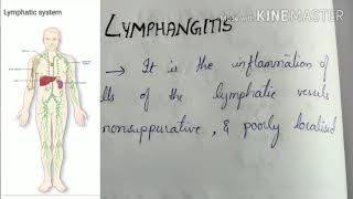 Lymphangitiseasy learning [upl. by Heber]