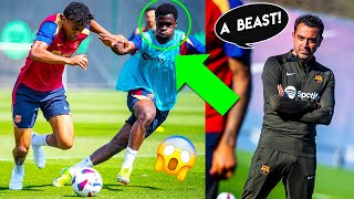 The 17yearsold BEAST from La Masia SHOCKED XAVI 🤯  Landry Farre is the FUTURE of FC Barcelona [upl. by Slaughter536]