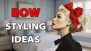 The Ultimate Guide to Stylish Bows  Elevate Your Look [upl. by Zelazny]