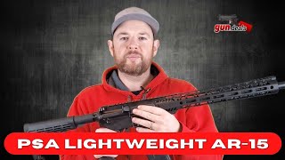 PSA Lightweight AR15 Review  Palmetto State Armory 16quot M4 556 MLOK Rifle [upl. by Sybilla]