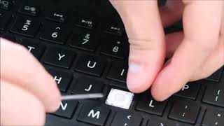 How To Fix Keyboard Key  Toshiba Tecra [upl. by Hanser276]