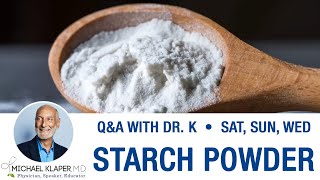 Powdered Starch Health  Using Corn Starch Arrowroot amp Potato Powder In Cooking [upl. by Aniala]