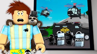 Brookhaven SWAT Raided Me I Went To Jail Roblox [upl. by Laszlo]