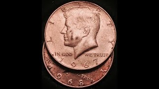 1967 and 1968 Kennedy Half Dollar Millions Made But Still Valuable [upl. by Norrehs]