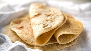 Easy Soft Flatbread No Yeast [upl. by Kwok771]