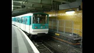 Métro RATP MF 67 E ligne 2 [upl. by Hershel]