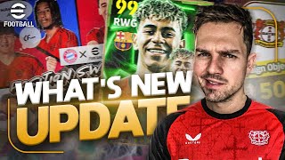 eFootball 2025 V43 is HERE Whats Coming New Today Free Coins amp Neymar [upl. by Maure]